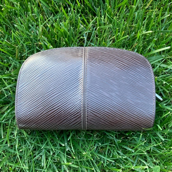 Louis Vuitton Handbags - LOUIS VUITTONMoka Epi Leather Demi-Lune Zip Wallet